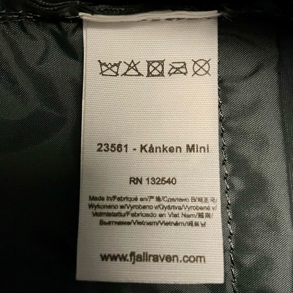 KÅNKEN MINI backpack / tote bag - image 8